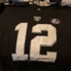 Black raiders Stabler jersey
